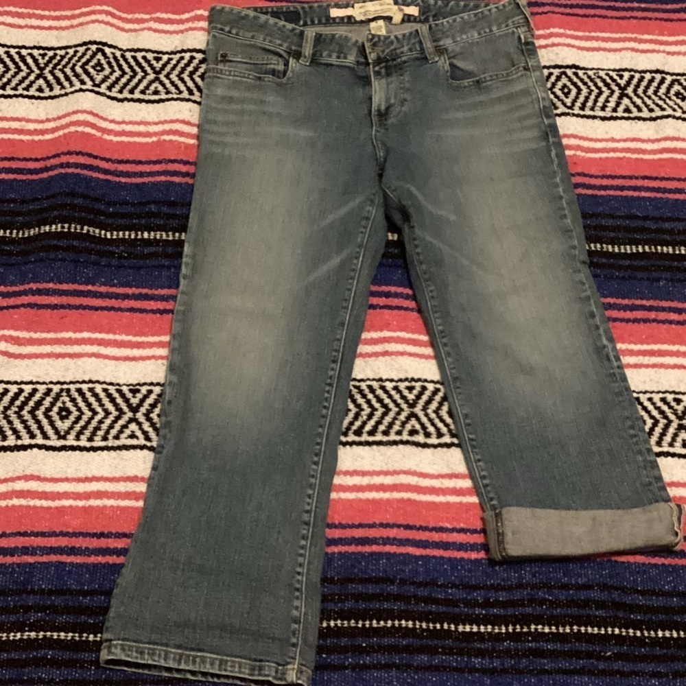 Abercrombie & Fitch cropped stretch pants-SZ 8